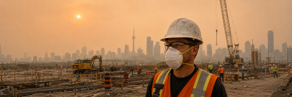 wildire smoke safety PPE